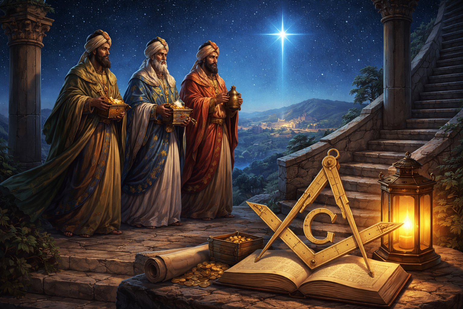 Three Wise Fellowcraft: The Magi’s Journey of Knowledge and Humility